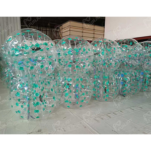 Ballons de football gonflables transparents de bulle de choc de <span class=keywords><strong>prix</strong></span> de gros chaud - Product Image 5