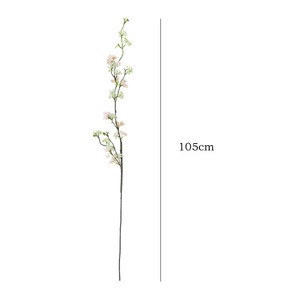 Branche de saule des neiges artificielle faite à la main, plante artificielle blanche et rose, décoration de printemps pour la maison, accessoires de mariage, arrangement floral, ornement - Product Image 5