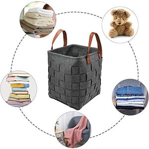 KUYUE-cesta de almacenamiento de fieltro plegable, venta al por mayor - Product Image 2
