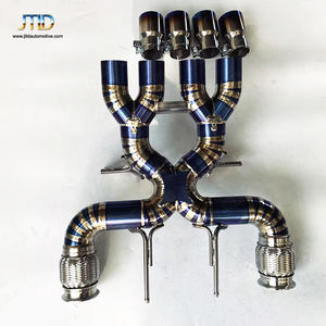 Sistema de Escape Completo con Válvulas de Titanio Estilo <span class=keywords><strong>McLaren</strong></span> <span class=keywords><strong>720S</strong></span> 765LT JTLD - Kit de Conversión Ligero de Alto Rendimiento 100% Compatible - Product Image 6