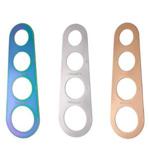 Herramienta de Control de 4 agujeros de acero inoxidable para cocina, medidor de pasta, medidor de fideos finos, herramienta de medición de espagueti - Product Image 5