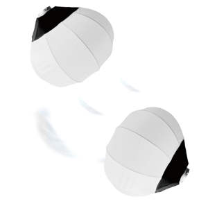 FANTAI Softbox Metálico de 65cm, Modificador de Luz Suave, Plegable, Portátil, en Forma de Bola, para Flash Estroboscópico - Product Image 4