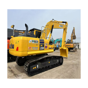 Excavadora de cadenas Komatsu PC220-8 usada, 22 toneladas, 220 kW, excavadora hidráulica con motor y componentes principales del motor - Product Image 1
