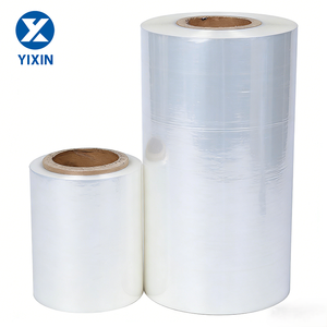 Film rétractable POF pour l'emballage artisanal |   Film rétractable en polyoléfine de qualité alimentaire, doux et brillant |   Film transparent de qualité supérieure - Product Image 1