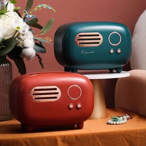 Smaller Radio Shape Extraction Storage Holder Living Room Plastic <b>Paper</b> Towel Dispensers Facial Tissue Box - Product Image 4