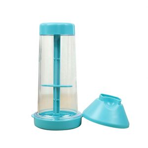 Tamis à farine portable écologique avec logo personnalisé, avec gobelet rotatif, gobelet à mélanger la farine en plastique, gadget de pâtisserie pour la cuisine - Product Image 1