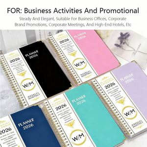 Agenda Semanal Personalizada 2026 con Tapa Dura y Diseño Espiral, Diseña Tu Propio Planificador - Product Image 3