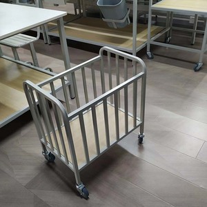 Stellen Sie ein Stoffregal neben die Nähmaschine Zaun Auto Stoffregal Metallregal Wagen Stoff Vierrädrigwagen Stoff - Product Image 3