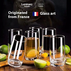 Luminarc Set di 6 pezzi bicchiere di <span class=keywords><strong>acqua</strong></span> dritto trasparente resistente al calore a prova di esplosione bicchieri di vetro include tazza di succo di tè tazza - Product Image 5