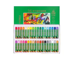 भारी रंग गैर विषैले मोम crayons बच्चों चित्रकारी ड्राइंग chinjoo तेल पस्टेल