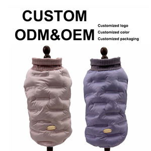 2026 Lüks Moda Özelleştirilmiş Renk ve Logolu Kendi Tasarımınızda Stokta Köpek Kışlık Kıyafetleri Evcil Hayvan Montu - Product Image 1