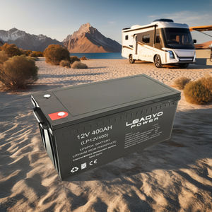 12V 12.8V แบตเตอรี่ลิเธียมไอออน400Ah BMS ตรวจสอบวงจร Lifepo4สมาร์ทเทคโนโลยี RV แคมป์เรือเดินทะเลใช้งานได้ - Product Image 1
