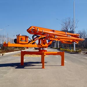 Fabricant chinois JIUHE, flèche de placement de béton mobile de type araignée de 14 m, distributeur de béton, épandeur de béton - Product Image 4