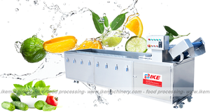 Ozone tự động rửa rau thiết bị Rau diếp rong biển trái cây thực phẩm máy giặt nhà máy công nghiệp làm sạch máy với động cơ bơm - Product Image 5