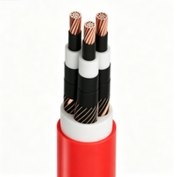 Câble de distribution d'énergie moyenne tension Zhongkai N2XSEY 3*95mm, âme en cuivre, isolation XLPE, gaine PVC, 12/20(24)kV, pour construction