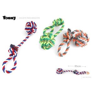 Jouet pour chien Yommy Rope 65cm, jouet interactif pour animaux de compagnie - Product Image 1