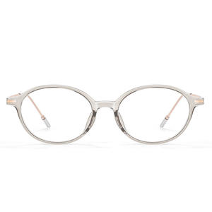 Danyang – monture de lunettes ovale en titane pur pour femmes, taille moyenne, légère, style haut de gamme, 86145 - Product Image 2