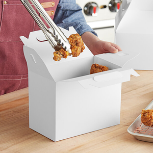 เคเอฟซีเฟรนช์ทอดปีกไก่นักเก็ตเรือกล่องกระดาษสำหรับอาหารกลางวันกลับบ้าน,ข้าวบรรจุภัณฑ์อาหารจานด่วนแบบกำหนดเอง - Product Image 4