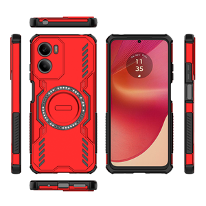 New Tản Nhiệt Cánh Lá Chắn Trường Hợp Vỏ Túi Khí Chống-Mùa Thu Thả Bảo Vệ Bảo Vệ Cover Quay Lại Trường Hợp Đối Với <span class=keywords><strong>Motorola</strong></span> Moto G05 4G - Product Image 1