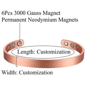 Vòng tay đồng Viking cây sự sống 2024 dành cho bệnh viêm khớp, từ tính, có thể điều chỉnh, đồng nguyên chất 99,99%, nam nữ đều đeo được - Product Image 3