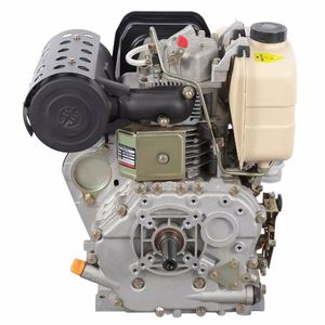 Meilleur petit moteur diesel monocylindre vertical refroidi par air 4 temps à démarrage électrique 10 CV fabriqué en Chine - Product Image 1