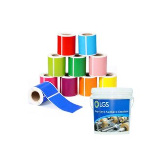 Émulsion de copolymère acrylique industrielle SH4106M, matière première pour film adhésif sensible à la pression et autocollants - Product Image 6