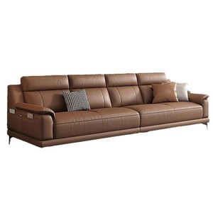 <span class=keywords><strong>Canapé</strong></span> <span class=keywords><strong>droit</strong></span> en <span class=keywords><strong>cuir</strong></span> véritable Première couche en <span class=keywords><strong>cuir</strong></span> de vachette Moderne Simple Salon <span class=keywords><strong>Droit</strong></span> Une ligne <span class=keywords><strong>Canapé</strong></span> italien minimaliste en fer - Product Image 1