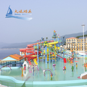 Dalang Nhà Khổng Lồ Cho Người Lớn Và Trẻ Em Vui Nước Trò Chơi Cho Công Viên Nước Công Viên Chủ Đề Sợi Thủy Tinh Trượt Nước - Product Image 4