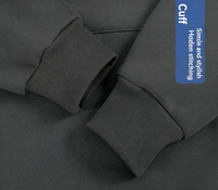 Sweat-shirts à capuche épais de haute qualité pour hommes, sweat-shirts personnalisés fabriqués par des fabricants de vêtements expérimentés