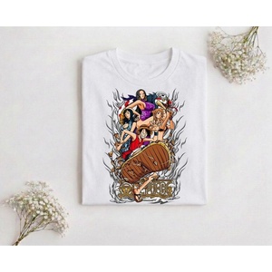 เสื้อทีมวันพีซ หมวกฟาง ลูฟี่ นามิ โรบิน โบอา แฮนค็อก ของขวัญอนิเมะ เสื้อยืด - Product Image 1