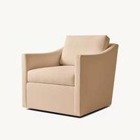 Fauteuil d'appoint moderne rembourré, fauteuil club, siège lounge pour salon, chambre, lecture, mobilier de maison