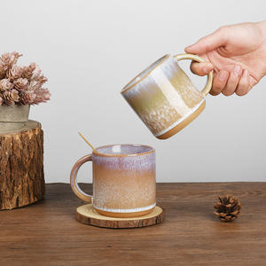 Taza de Desayuno de Cerámica Personalizada, Taza de Café de Cerámica, Taza de Leche con Esmalte de Transmutación, <span class=keywords><strong>Comprar</strong></span> Tazas de Café de Cerámica - Product Image 2