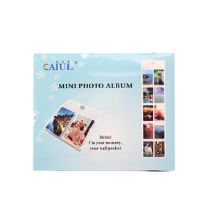 Caiul dernière conception colorée d'album Photo suspendu en PVC de Style Kpop avec Logo imprimé pour <span class=keywords><strong>Fujifilm</strong></span> <span class=keywords><strong>Instax</strong></span> Mini 8 <span class=keywords><strong>Film</strong></span> 7/8/25/50/90 - Product Image 3