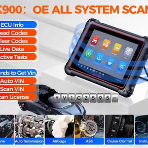 Lecteur de code Autel MaxiCOM MK900 8 pouces supérieur au MK808S 40+ services CAN-FD DOIP 3K+ <span class=keywords><strong>tests</strong></span> actifs <span class=keywords><strong>diagnostic</strong></span> complet 11 OS FCA SGW - Product Image 3