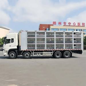 Directo de fábrica DongFeng 8*4 camión de ganado cerdo caballo ganado oveja caja de entrega tamaño personalizado transporte de cerdo - Product Image 5