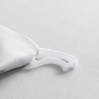Ensemble de literie couette uni blanc couleur unie 5 étoiles hôtel qualité élastique ensemble de draps à poches profondes