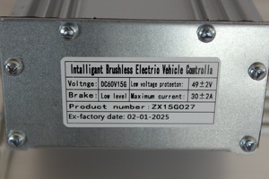 Controller motore senza spazzole a corrente continua 36V 48V 60V 72V 500-1500W per veicoli elettrici E-Bike Controller - Product Image 3