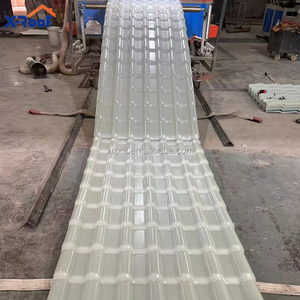 UPVC 반투명 시트 로얄 1050mm 합성수지 지붕 타일 ASA PVC 지붕 시트 - Product Image 4