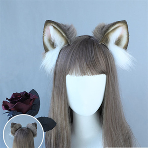 Chat <span class=keywords><strong>cheveux</strong></span> cerceau anime en peluche cosplay fête diffusion en direct accessoires coiffure <span class=keywords><strong>cheveux</strong></span> accessoires - Product Image 2