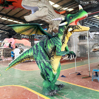 Costume de dinosaure léger imperméable à l'eau réaliste pour adultes fait à la main pour les produits de parc d'attractions