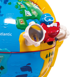 Jouets éducatifs Montessori pour enfants Carte du monde Globe STEM Apprentissage des sciences Géographie et système solaire Jeu sensoriel - Product Image 3