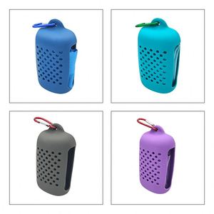 Étui de rangement portable pour serviettes, écologique, avec logo personnalisé, pochette en silicone réutilisable à refroidissement rapide pour adultes, nouveau design - Product Image 3