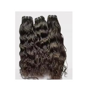 Vente en gros de paquets de cheveux indiens vierges lisses Remy alignés sur les cuticules 100% à double tirage 10A 12A 15A qualité vietnamienne crue - Product Image 1