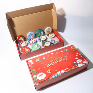 Cadeau de Noël et d'anniversaire, bougie aromathérapeutique, ambiance romantique, emballage cadeau semi-artisanal, directement de l'usine - Product Image 2