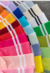 Bán Buôn Chống-Trượt Phòng Tập Thể Dục Grip Cotton Thể Thao Pilates Vớ Mùa Xuân Tùy Chỉnh Thiết Kế Logo Cuff Đầy Màu Sắc Yoga Crew Thân Thiện Với Môi Dưới - Product Image 4