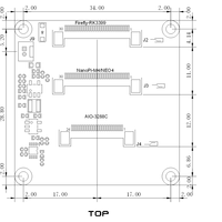 Module de caméra thermique infrarouge MIPIMX462 avec capteur HD pour le développement d'IA Intégration personnalisée Sortie stable