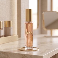 En stock – Flacon de parfum de luxe vide 10 ml, portable, en verre premium avec col serti et atomiseur