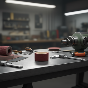 Manchon abrasif en corindon Ttake Ab1001, cylindre de 45x30 mm, dureté moyenne, pour travaux de meulage et de polissage de précision - Product Image 3