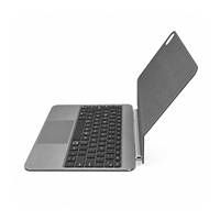 Clavier Magique en Aluminium pour iPad Pro 13 Pouces M4 M5 avec Clavier Sans Fil à Pavé Tactile 78 Touches et Support Magnétique Flottant