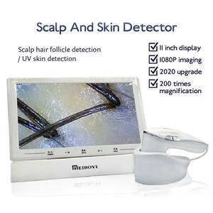 Analyseur de peau et de cuir chevelu multifonctionnel, appareil professionnel portable pour l'analyse de la peau du visage, scanner et analyseur - Product Image 2
